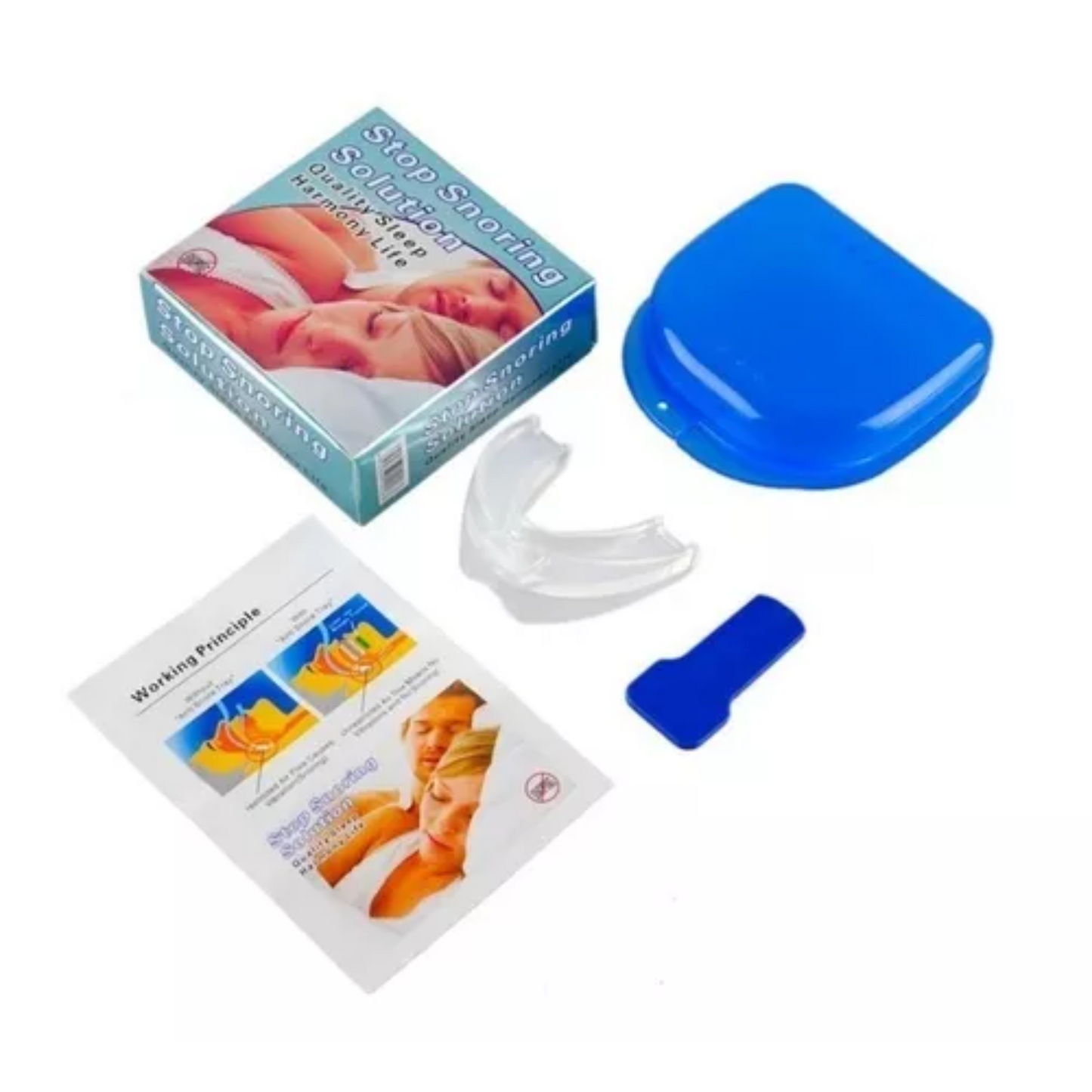 1 PLACA ANTI BRUXISMO APNEA Y RONQUIDO