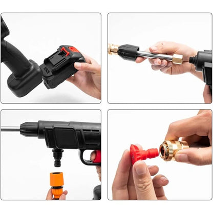 Hidrolavadora 48V – 2 baterias Limpieza profunda en cualquier lugar + ¡Envío gratis!