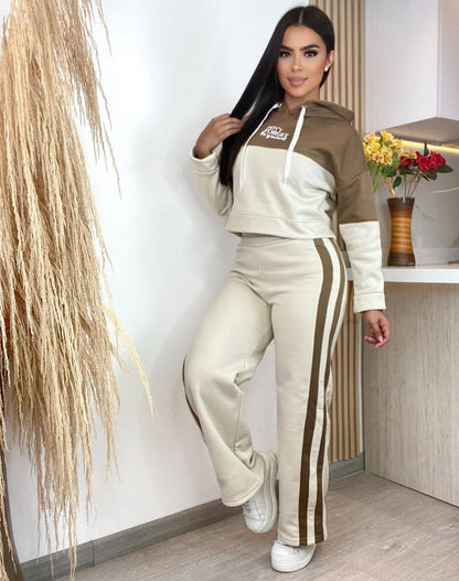 Conjunto de sudadera oversize invierno