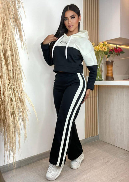 Conjunto de sudadera oversize invierno