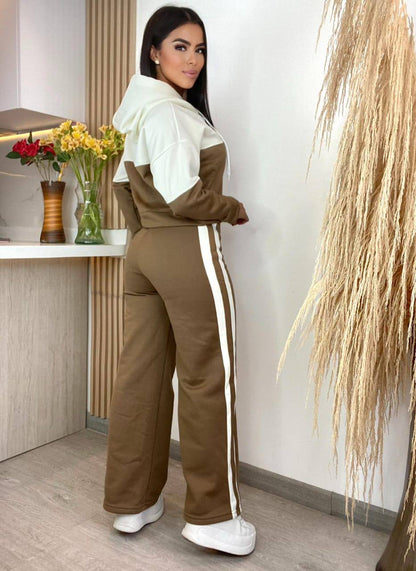 Conjunto de sudadera oversize invierno