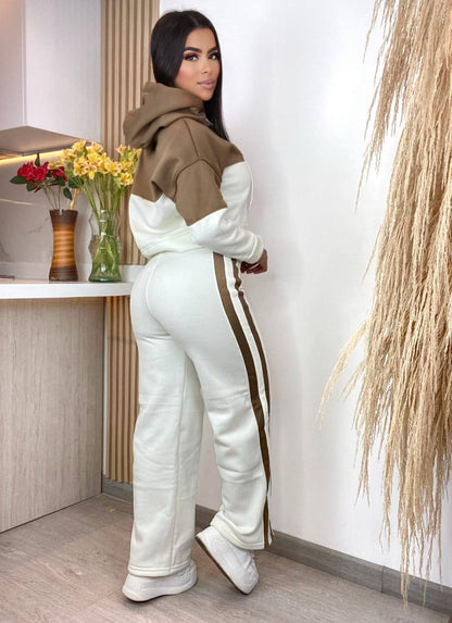 Conjunto de sudadera oversize invierno