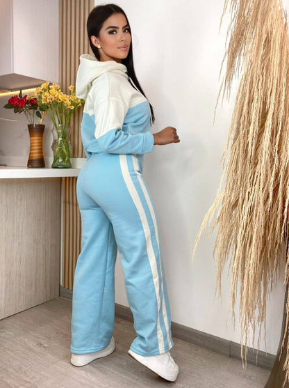 Conjunto de sudadera oversize invierno