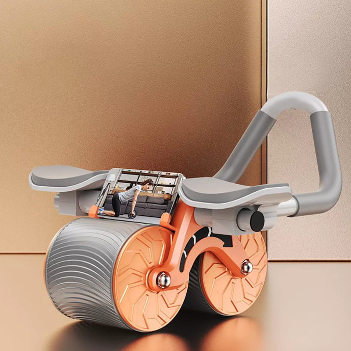 Combo Rueda Abdominal Doble Masajeador 2 en 1