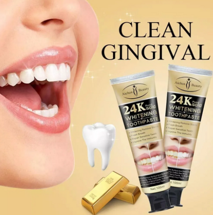 Crema Blanqueadora Dental 24k QuitaManch