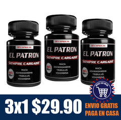 EL PATRON X3 180 CAPS