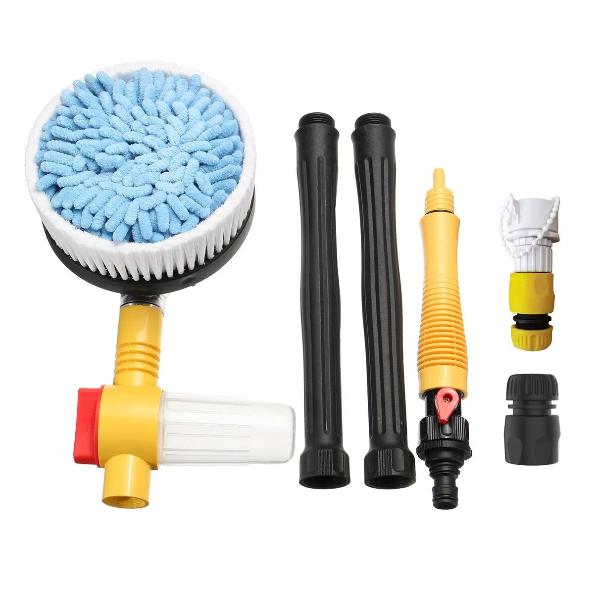 Cepillo giratorio de pulverización profesional