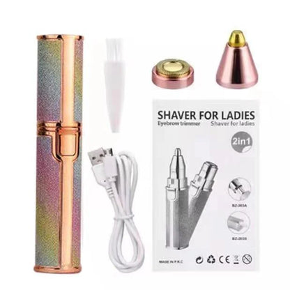 Depiladora de Precisión Facial Arcoíris