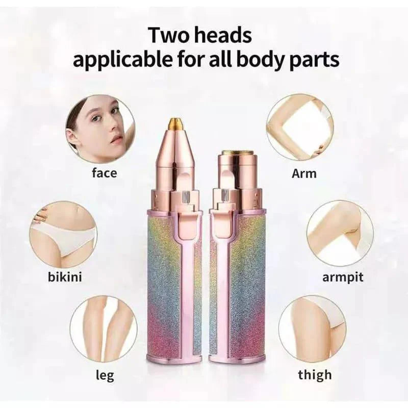 Depiladora de Precisión Facial Arcoíris