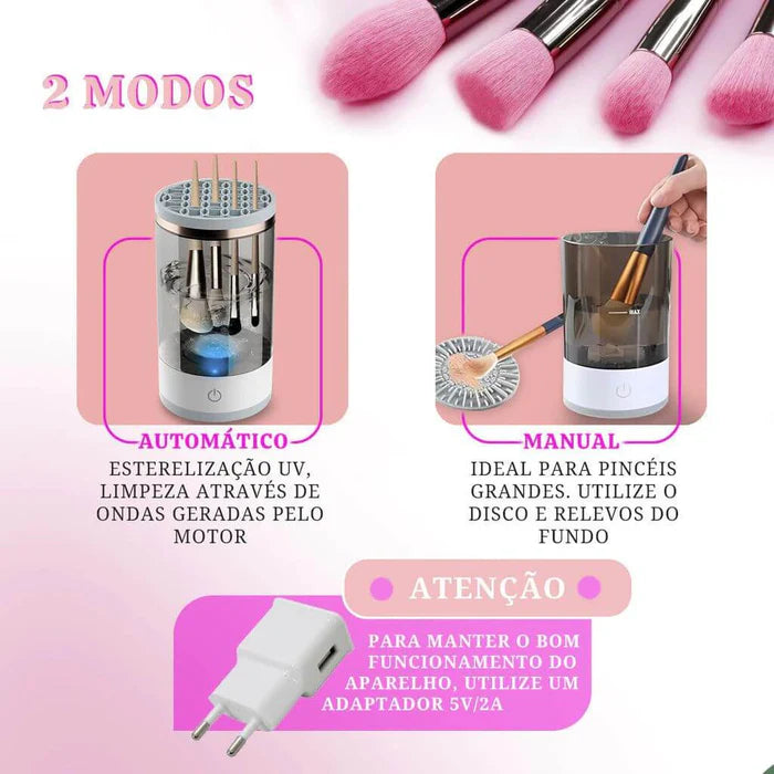 Limpiador de Brochas de Maquillaje