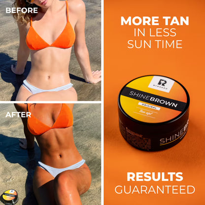 Shine Brown bronceador corporal 100g