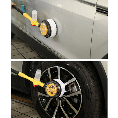 Cepillo giratorio de pulverización profesional