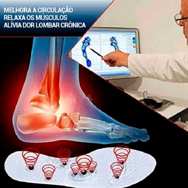 Plantillas de masaje magnético de acupresión unisex