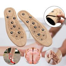 Plantillas de masaje magnético de acupresión unisex