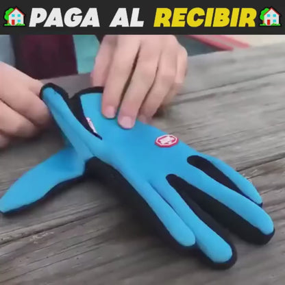 Guantes impermeables invierno