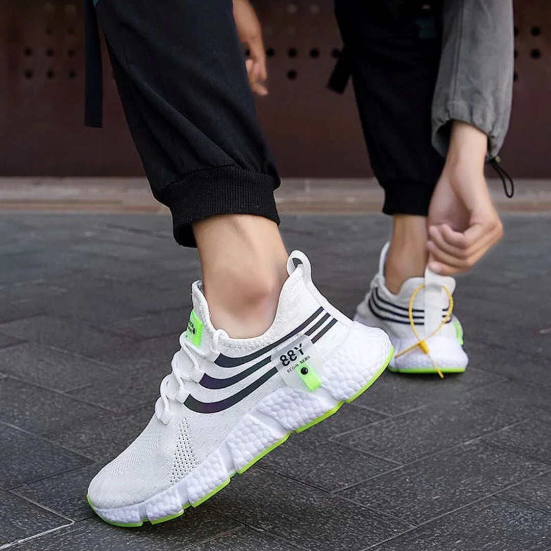 Zapatillas Running Y33 Mesh Transpirable - Blanco