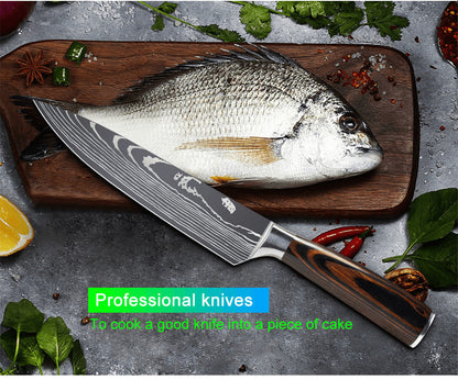 Cuchillo de chef profesional japonés